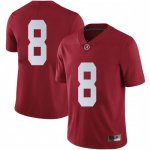 Men's Alabama Crimson Tide #8 Josh Jacobs Crimson Limited NCAA College Football Jersey 2403UKMJ6